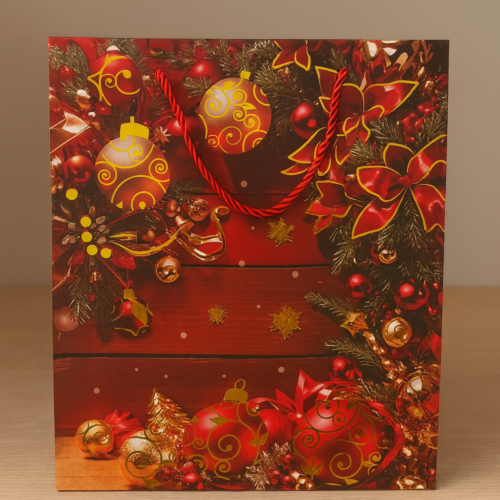 Bolsa de regalo navideña grande - Dressygt