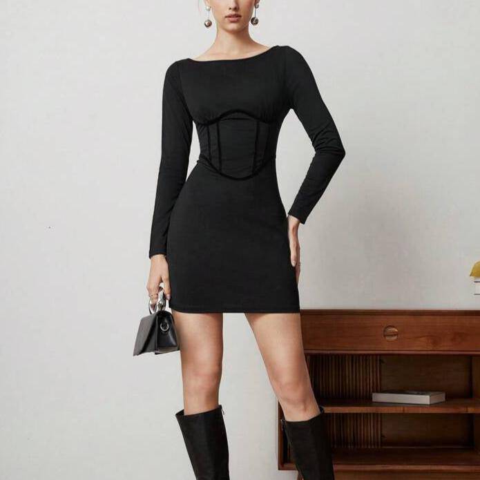 Vestido corset-waist - Dressygt