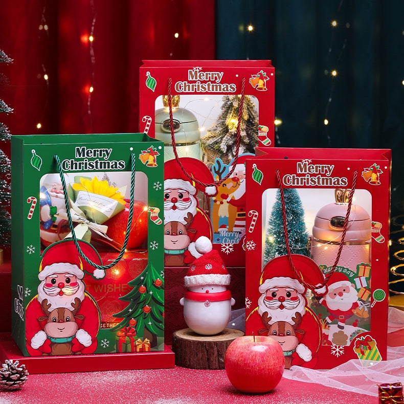 Bolsa navideña grande con Santa - Dressygt