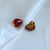 Aretes con diseño de fresa - Dressygt
