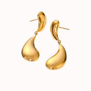 Aretes colgantes con diseño de gota - Dressygt