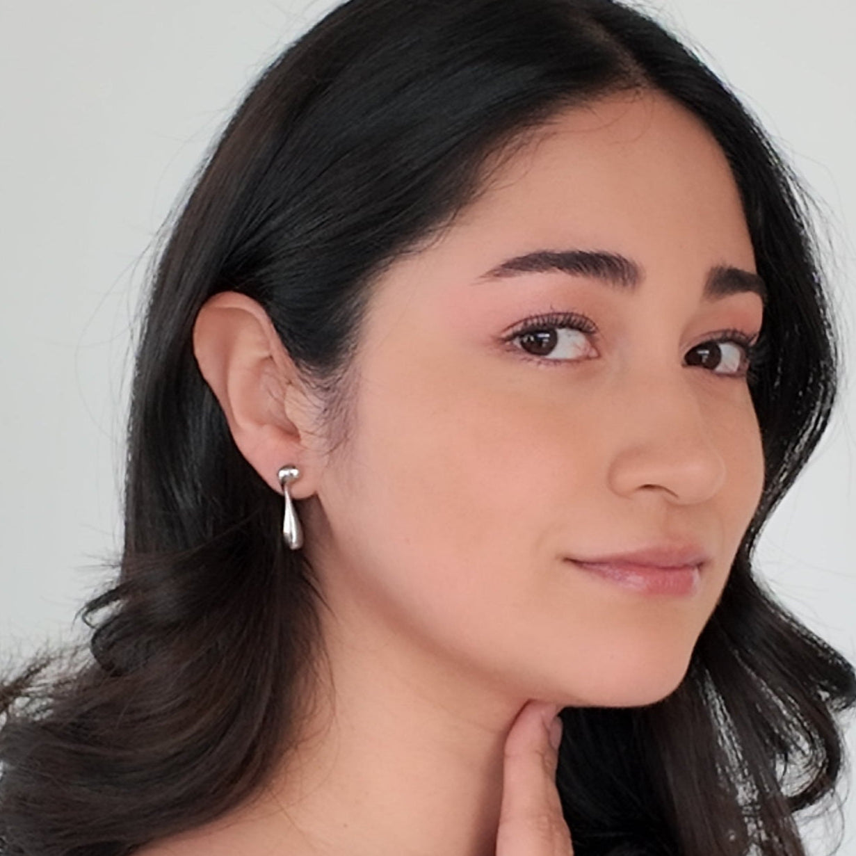 Aretes colgantes con diseño irregular - Dressygt