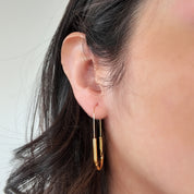 Aretes con diseño de clips - Dressygt