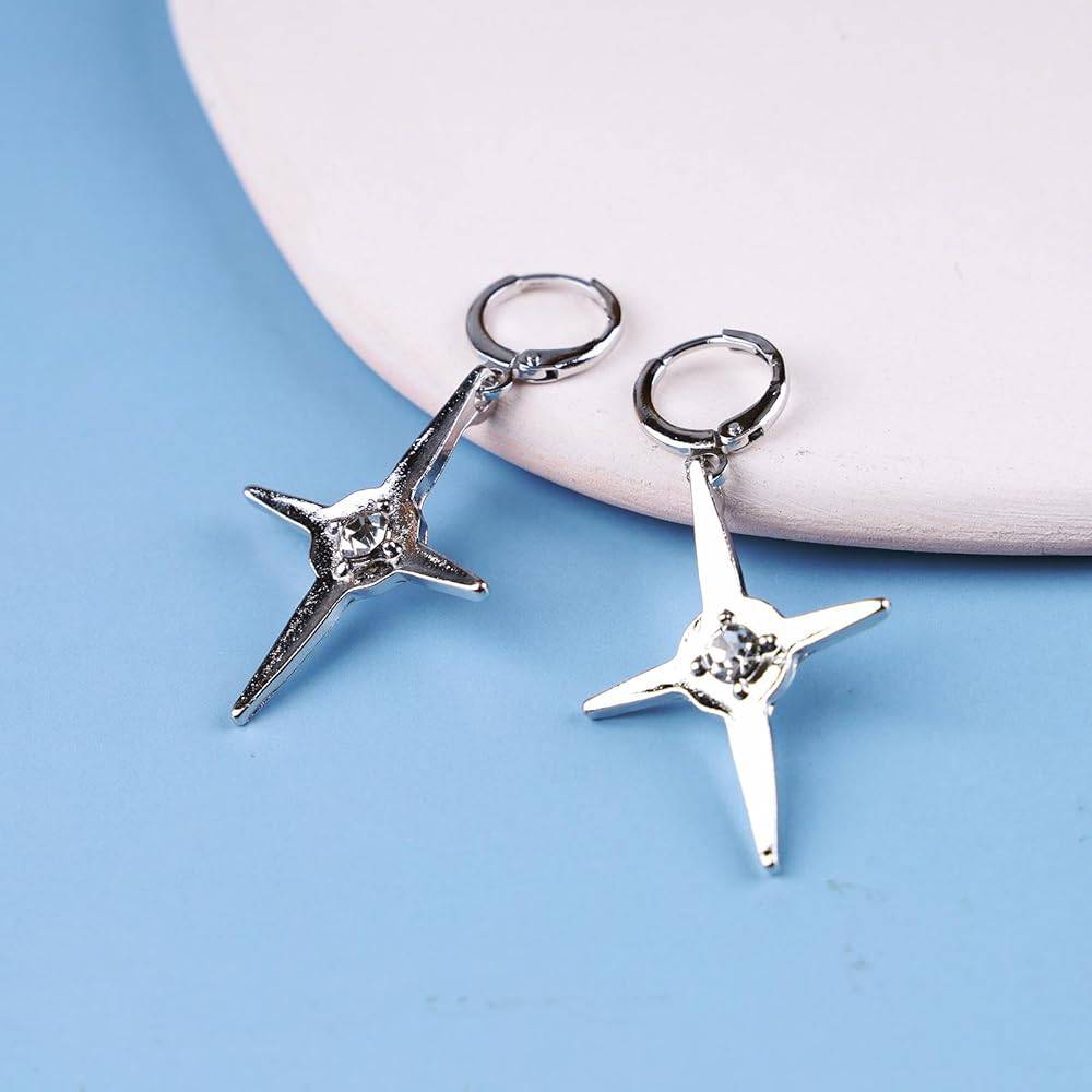 Argollas con destello colgante - Dressygt