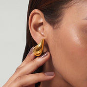 Aretes Chunky Drops de acero - Dressygt