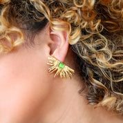 Aretes con diseño de sol - Dressygt