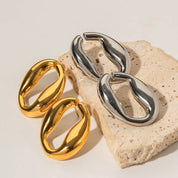 Aretes de acero inoxidable ovalados - Dressygt