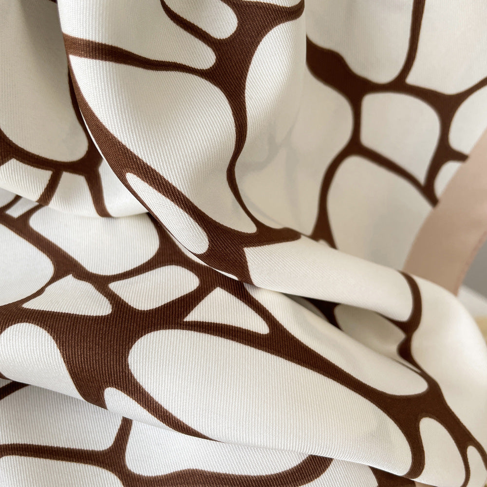 Pañuelo grande estampado