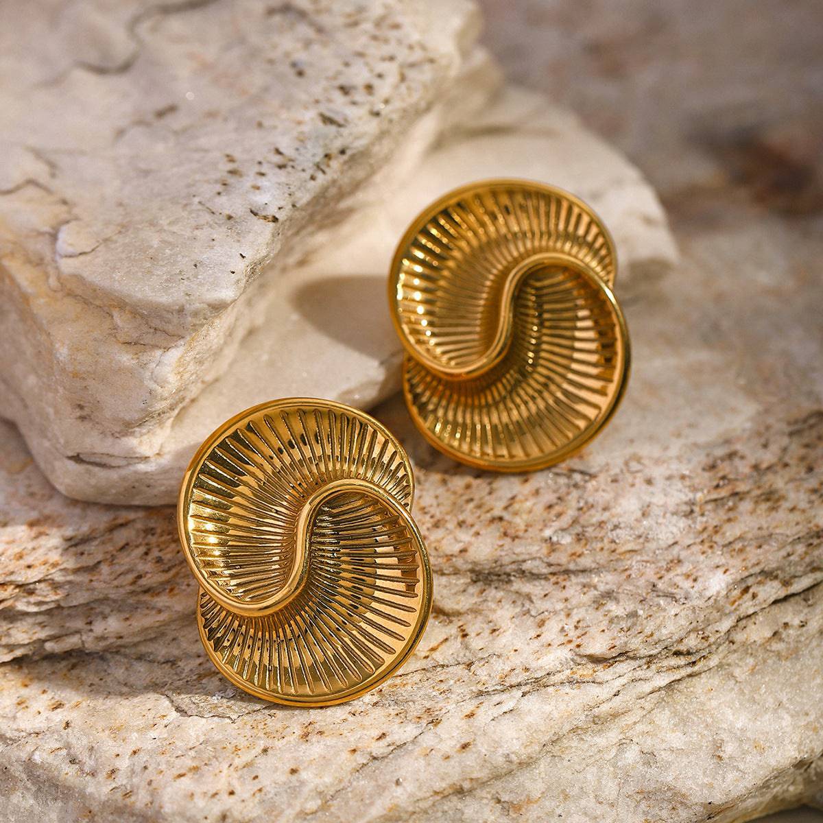 Aretes de espiral vintage - Dressygt
