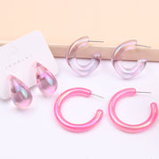 Set de tres aretes de acrílico - Dressygt