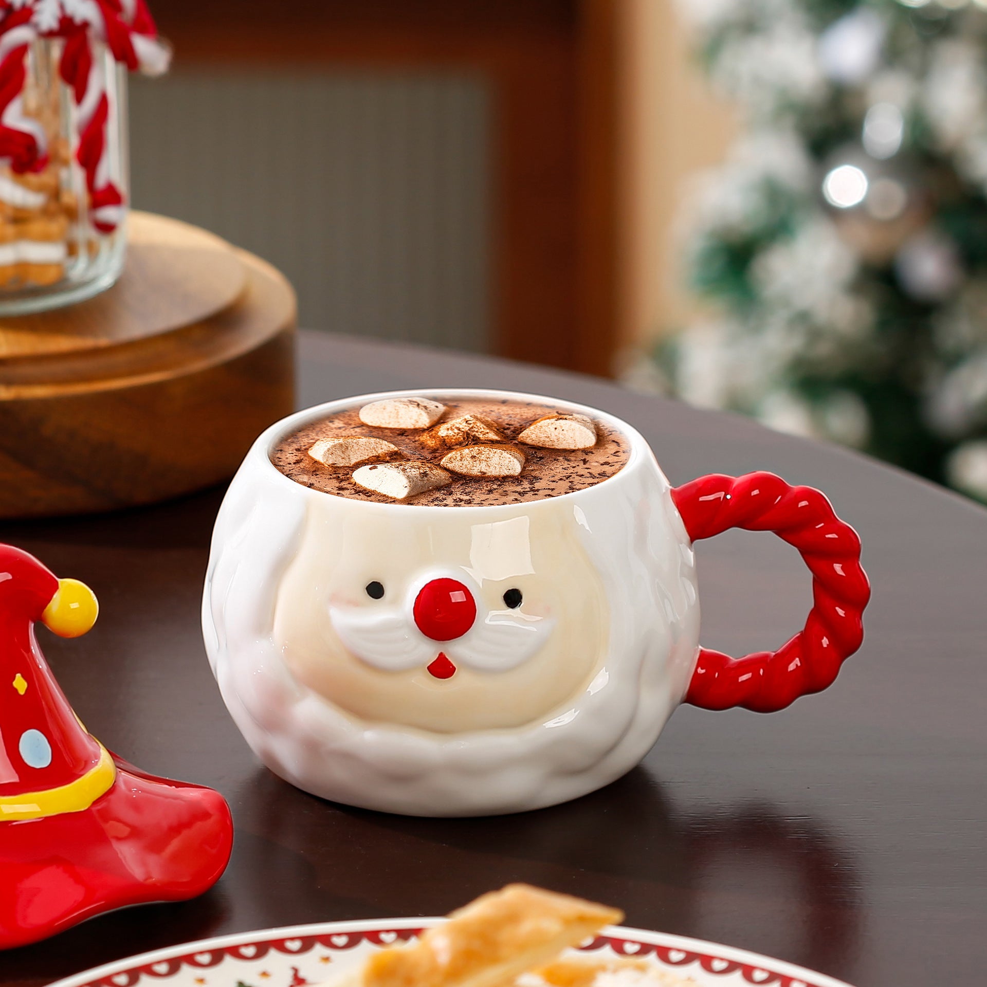 Taza Santa Claus con sombrero