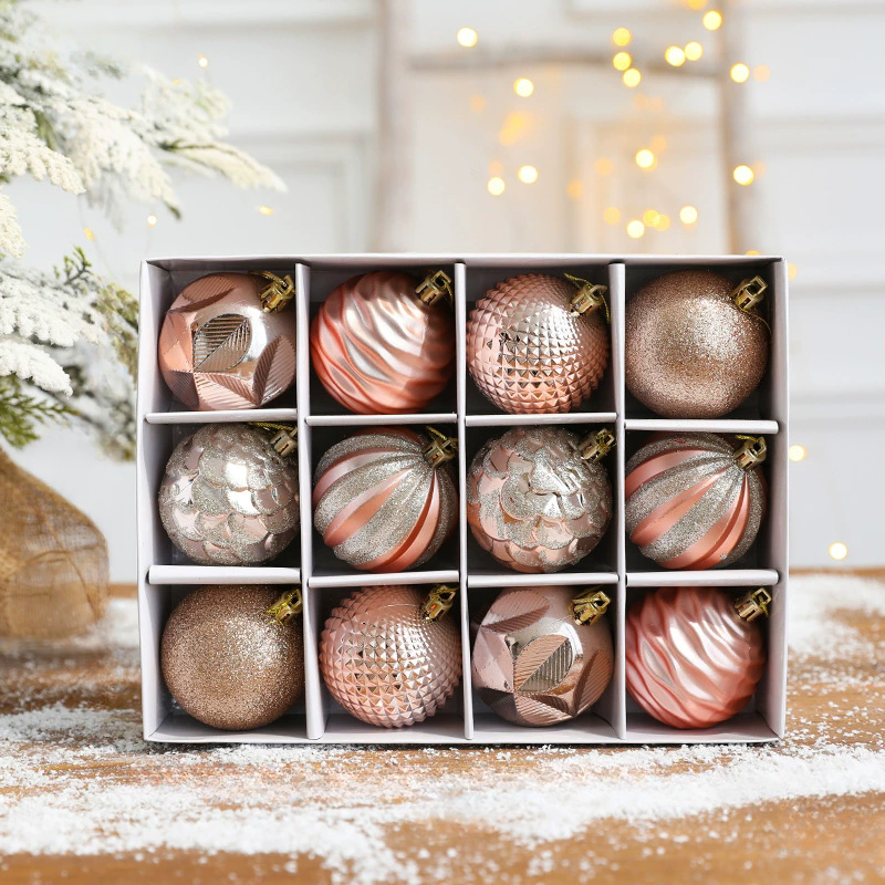 Set de esferas navideñas decorativas