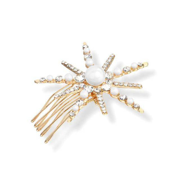 Peineta decorativa de estrella