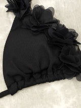 Traje de baño con olanes
