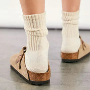 Zapatos tipo mules o suecos