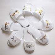 Pantuflas desechables para despedida de soltera