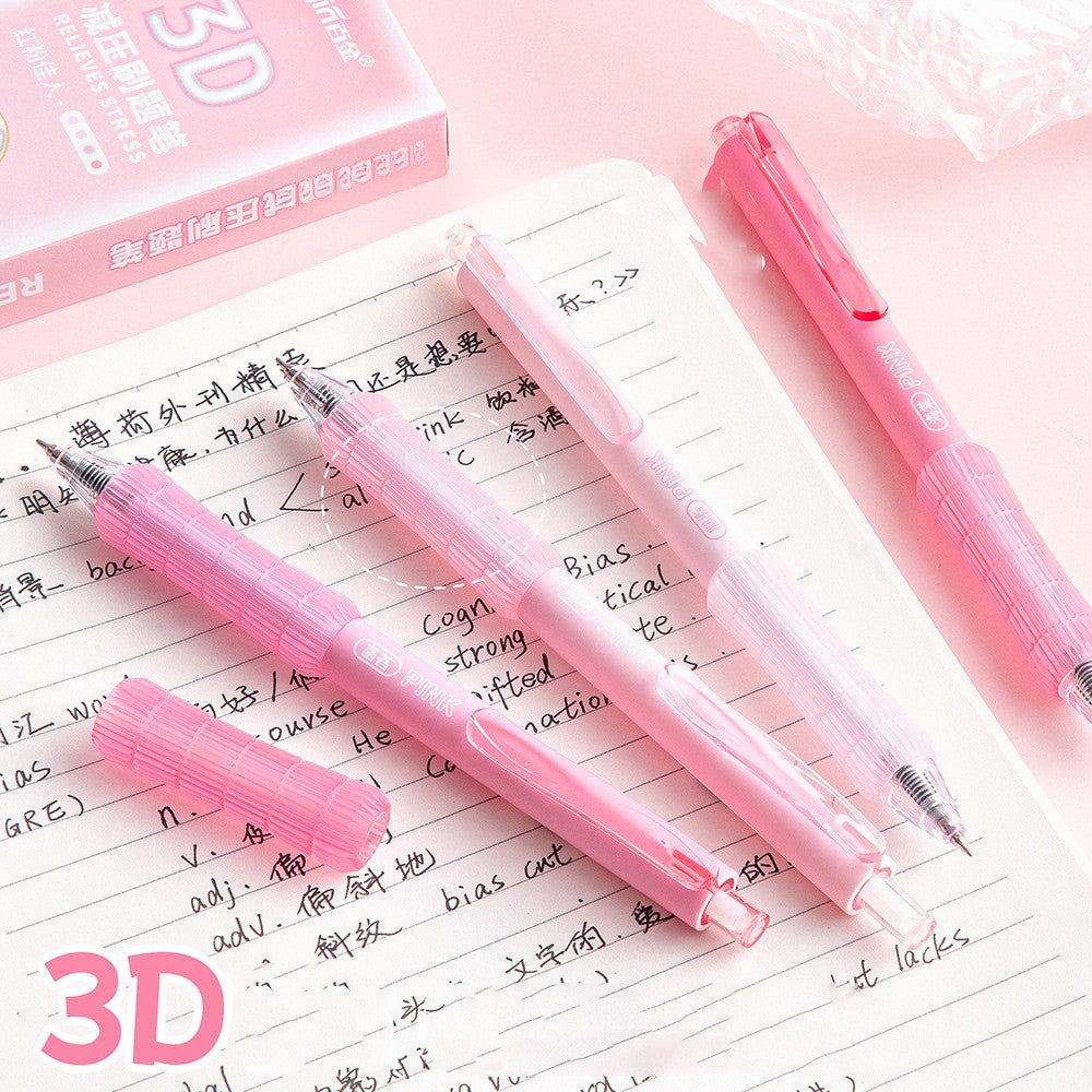 Set de lapiceros 3D con grip de silicona