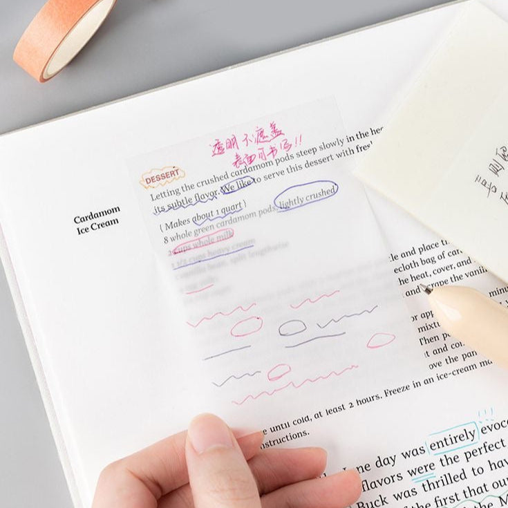 Post-it transparentes