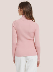 Blusa de cuello de tortuga básico