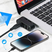 Adaptador USB de 4 puertos