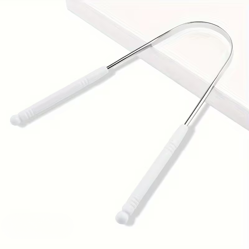 Limpiador de lengua de acero inoxidable