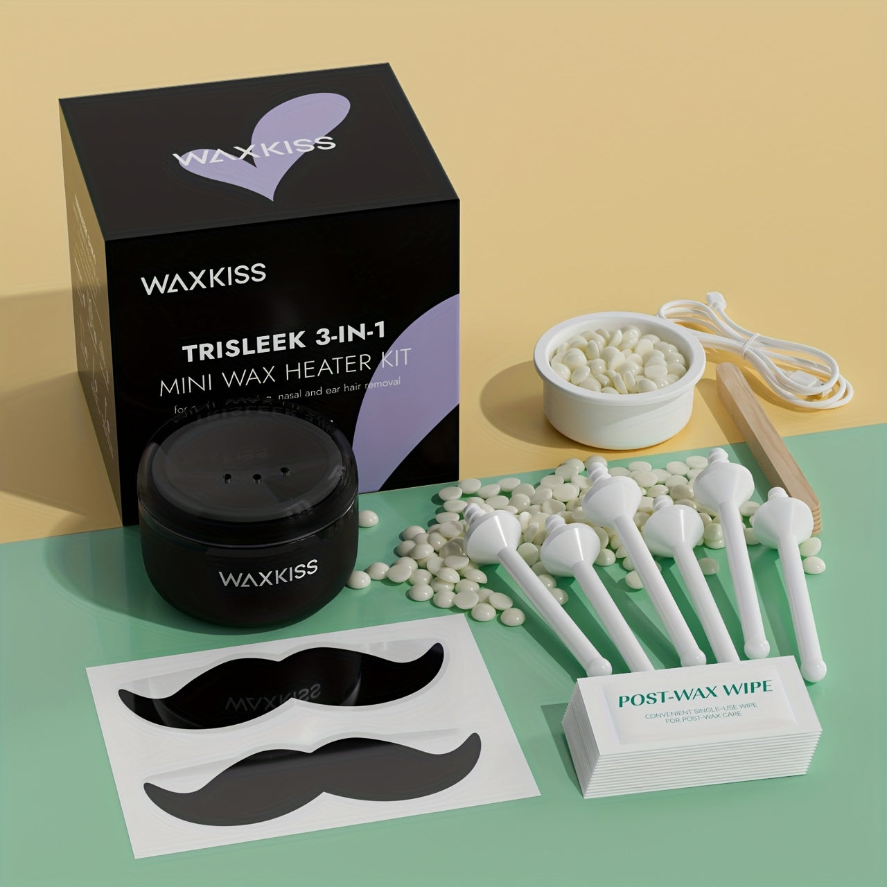 Mini calentador recargable para cera de depilación - Dressygt