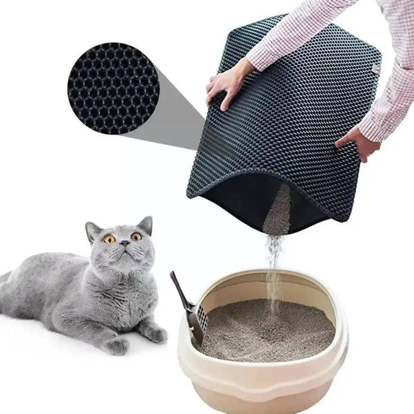 Alfombrilla de arena  para gato