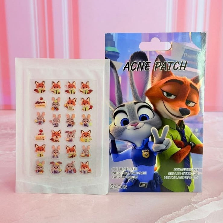 Parches para acné de Zootopia