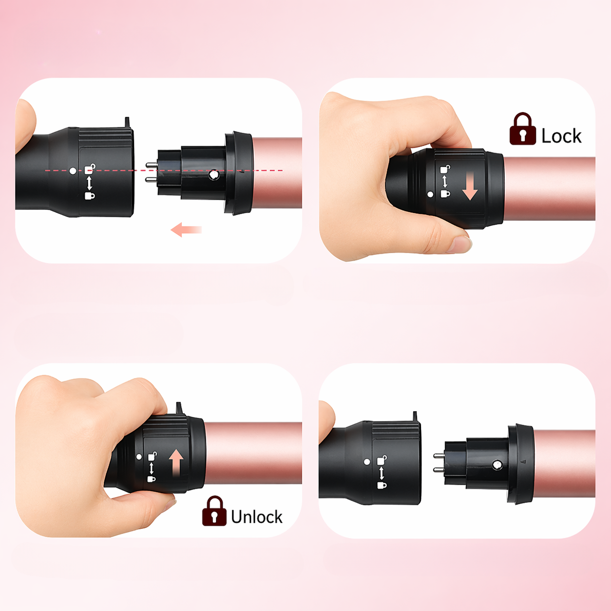 Rizadora de cabello 6 en 1 - Dressygt