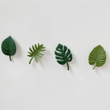 Set Imanes de hojas tropicales