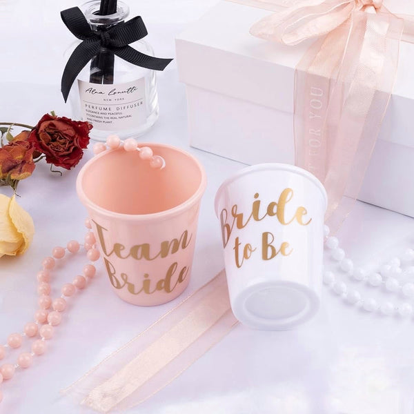 Vaso para shot con collar