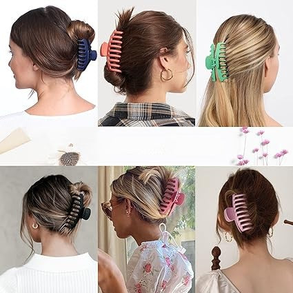 Set de 6 ganchos grandes para cabello - Dressygt