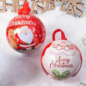 Esferas con diseños navideños