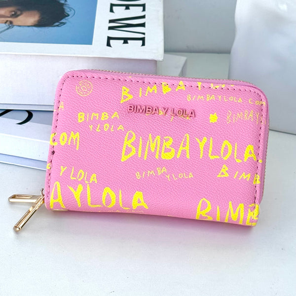 Billetera de cuerina para dama
