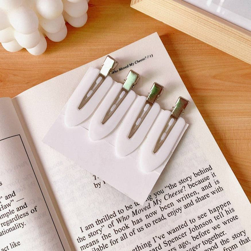 Set de 4 pinzas para el cabello