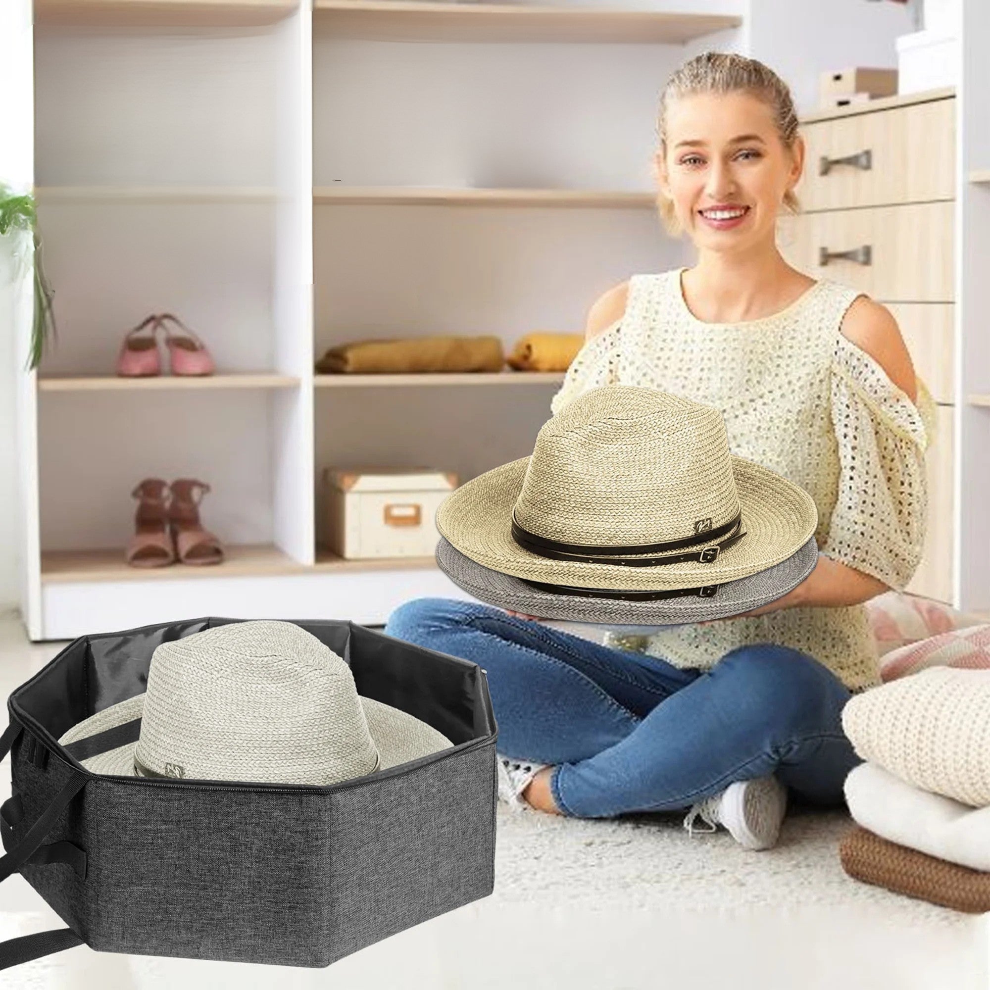 Bolso porta sombreros antideformación - Dressygt