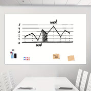 Pizarra tipo sticker para pared