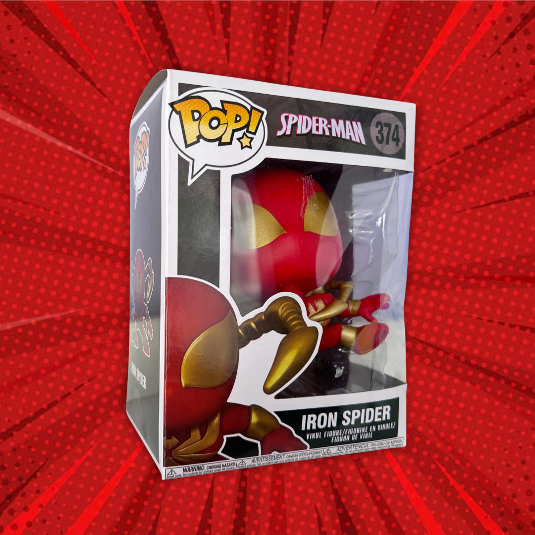 Figura Funko Pop coleccionable de Spiderman