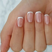 Set de uñas francesas press on - Dressygt