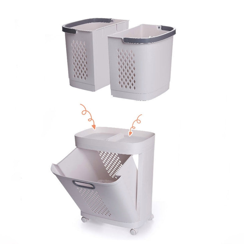 Cesta para lavandería 3 en 1