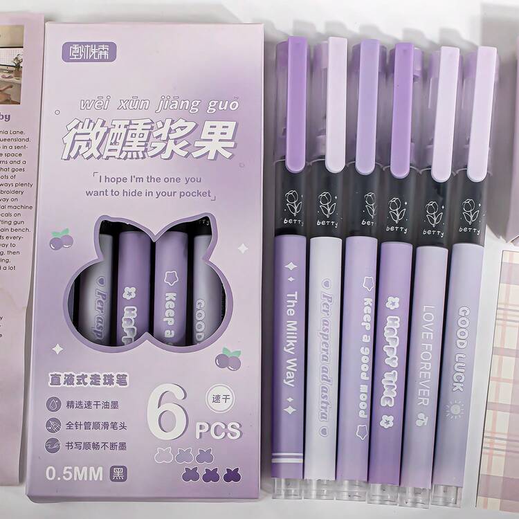 Set de lapiceros de gel de 0.5mm