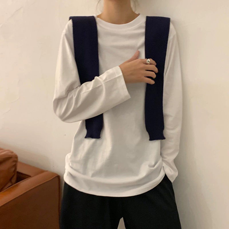 Tshirt manga larga estilo oversize - Dressygt