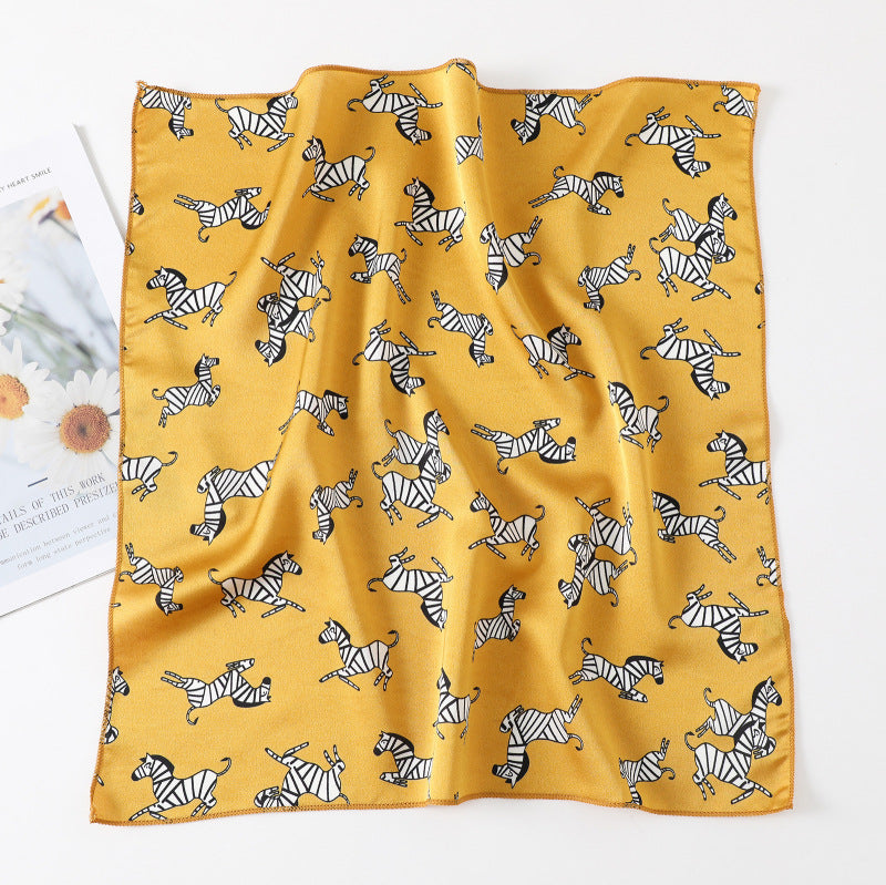 Pañuelo con diseño de cebras - Dressygt