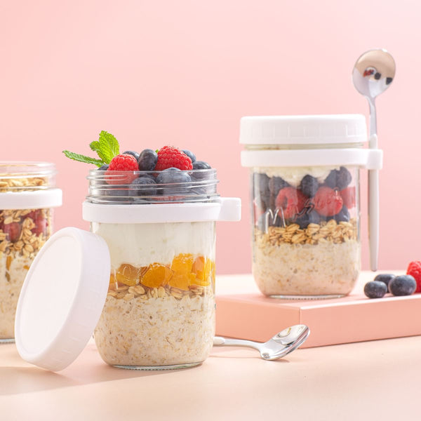Vaso portátil para yogurt
