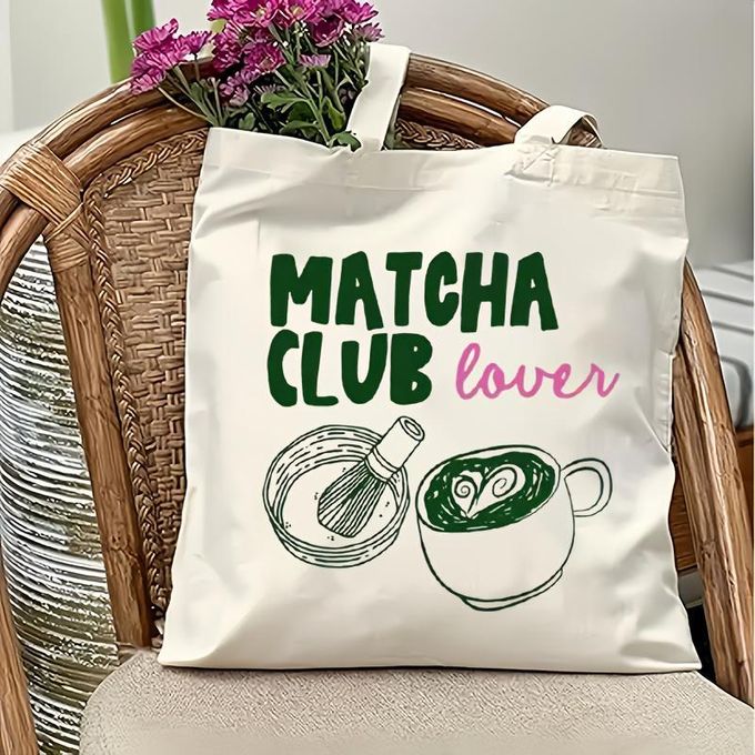 Tote bag Matcha Club Lover