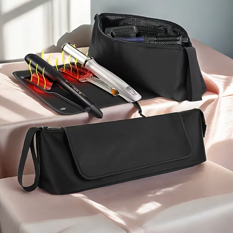 Bolso organizador para herramientas de cabello resistente al calor - Dressygt