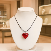 Collar con dije de corazón - Dressygt