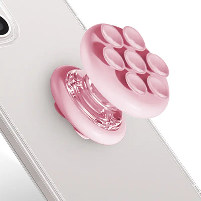Soporte para celular tipo pop socket con ventosas