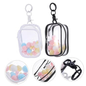 Mini bolso transparente tipo llavero - Dressygt