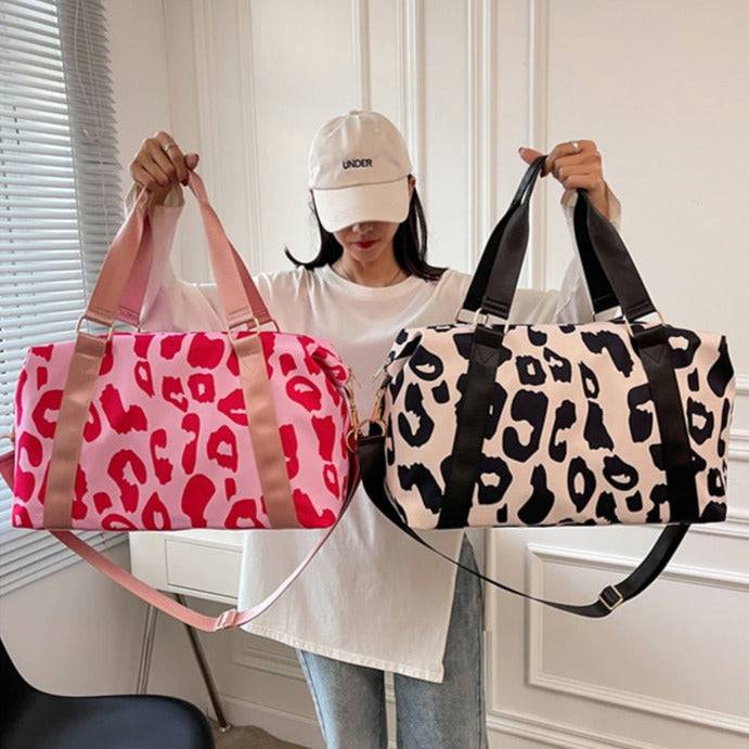 Maletín de animal print